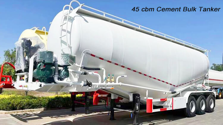 45 Cbm Bulk Cement Tanker for Sale Price in Mauritius