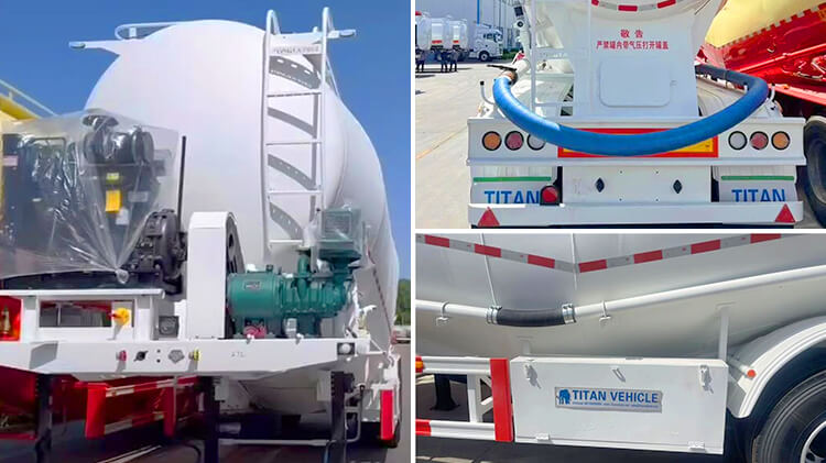 45 Cbm Bulk Cement Tanker for Sale Price in Mauritius
