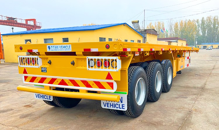 Semi Flatbed Trailer | 40 Foot Flatbed Trailer for Sale in Mauritius