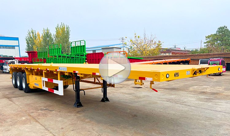Semi Flatbed Trailer | 40 Foot Flatbed Trailer for Sale in Mauritius