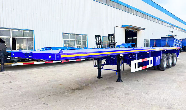40 Feet Flatbed Trailer Trucks | Flatbed Semi Trailer for Sale in Mauritius