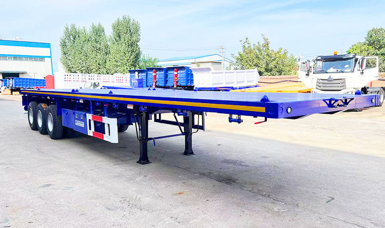 40 Feet Flatbed Trailer Trucks | Flatbed Semi Trailer for Sale in Mauritius