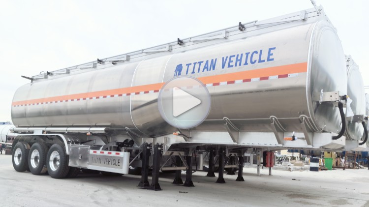 3 Axle 45 CBM Aluminum Gasoline Tanker Trailer for Sale