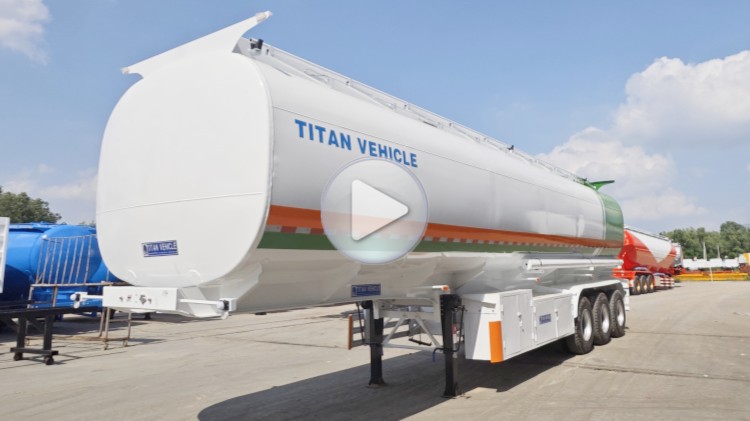 45 CBM Diesel Tank Trailer for Sale in Mauritius