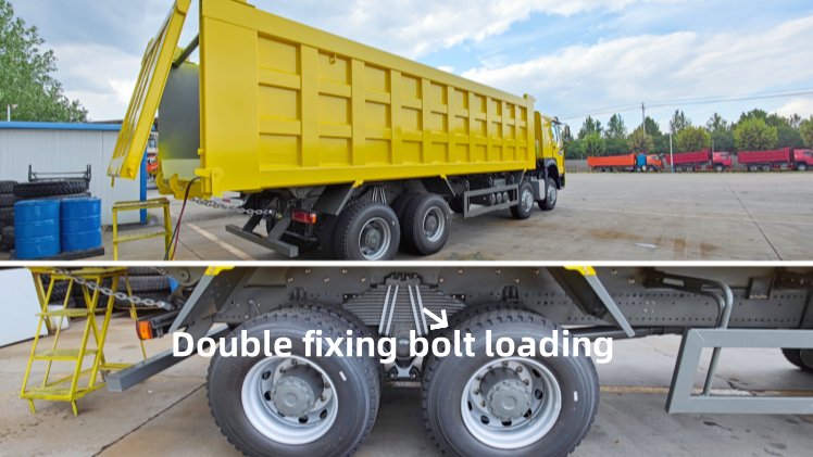 Sinotruk Howo 8x4 Tipper Truck for Sale in Mauritius
