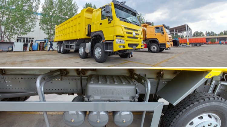 Sinotruk Howo 8x4 Tipper Truck for Sale in Mauritius