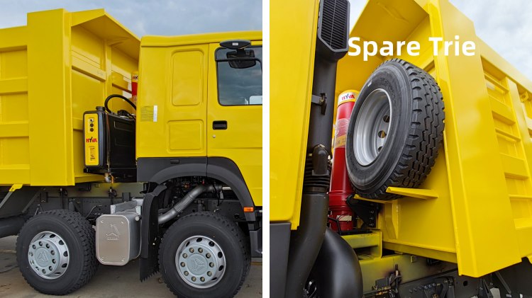 Sinotruk Howo 8x4 Tipper Truck for Sale in Mauritius
