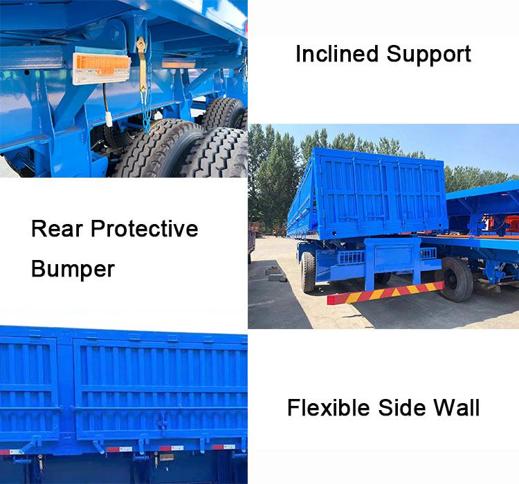 Best 3 Axle Side Dump Trailer for Sale in Mauritus