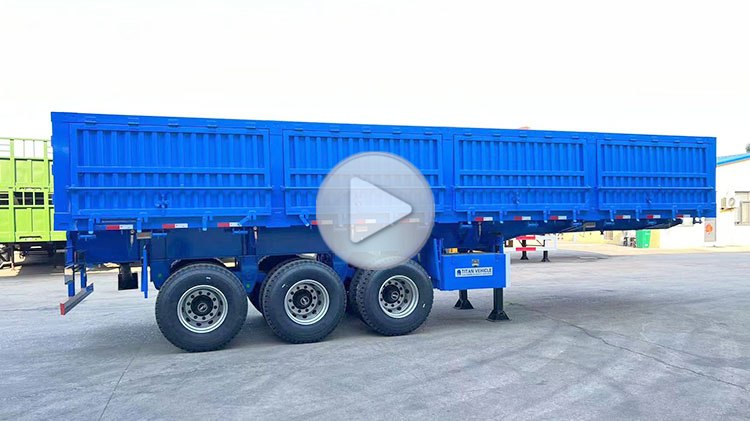 Best 3 Axle Side Dump Trailer for Sale in Mauritus