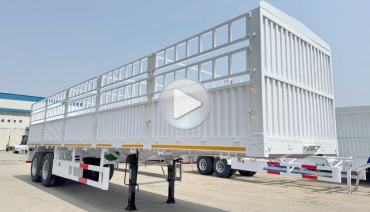 Fence Semi Cargo Trailers for Sale in Mauritius