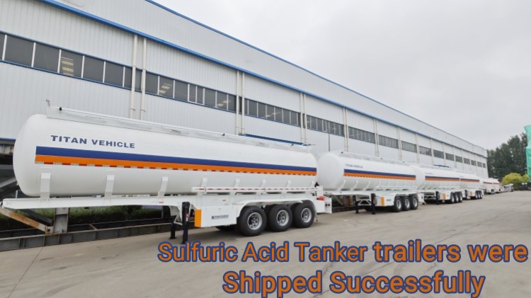 3  Axle 30 CBM Acid Tanker in Mauritius