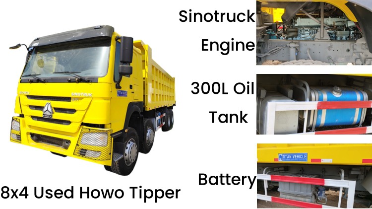 Howo Sinotruk 371 Dump Truck in Mauritius