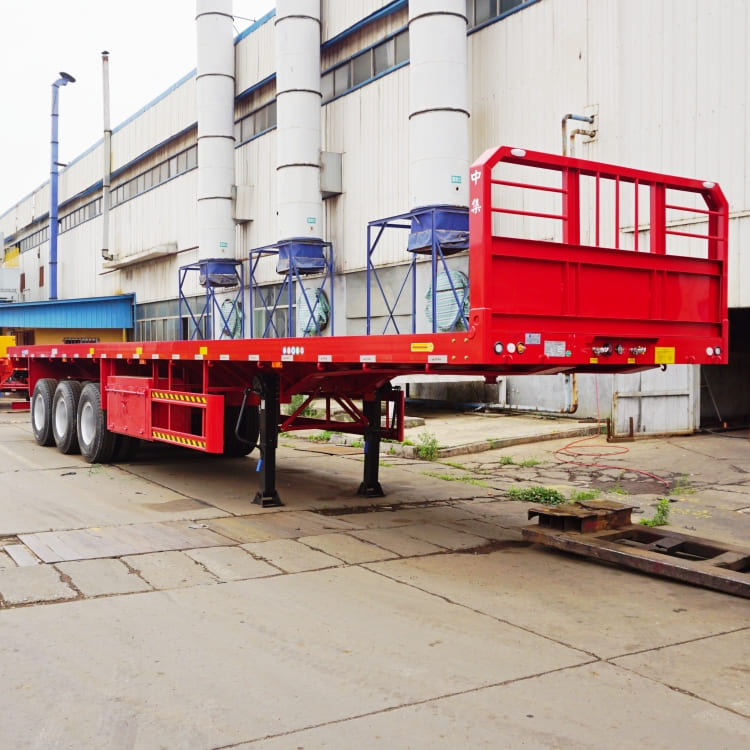 CIMC Tri Axle Flatbed Trailer