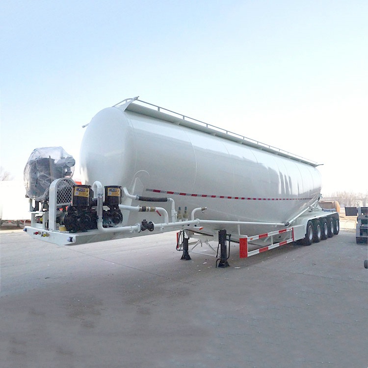 5 Axle 60 CBM Cement Bulker Trailer