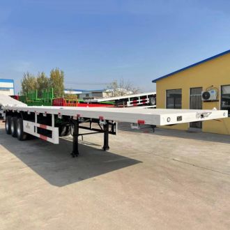 3 Axle 40 Foot Flatbed Trailer