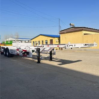 2 Axle Gooseneck Skeletal Trailer