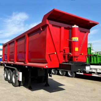 50 Ton End Dump Trailer
