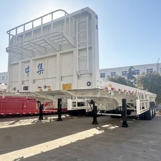 CIMC 3 Axle Flatbed Semi Trailer