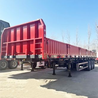 CIMC Tri Axle Drop Side Trailer