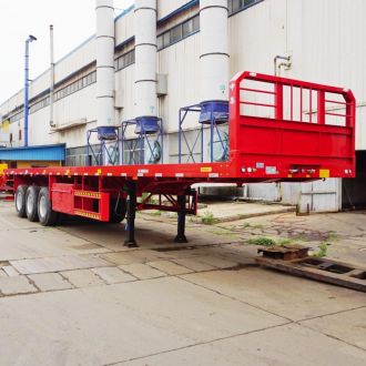 CIMC Tri Axle Flatbed Trailer