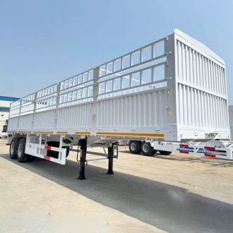 Fence Semi Cargo Trailer