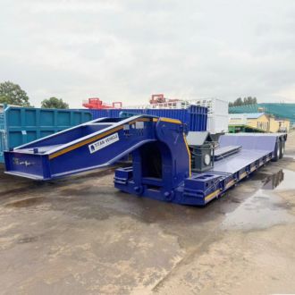 50 Tons Removable Gooseneck Trailer