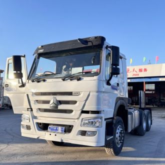 Second Hand Truck Howo 380 Tractor 